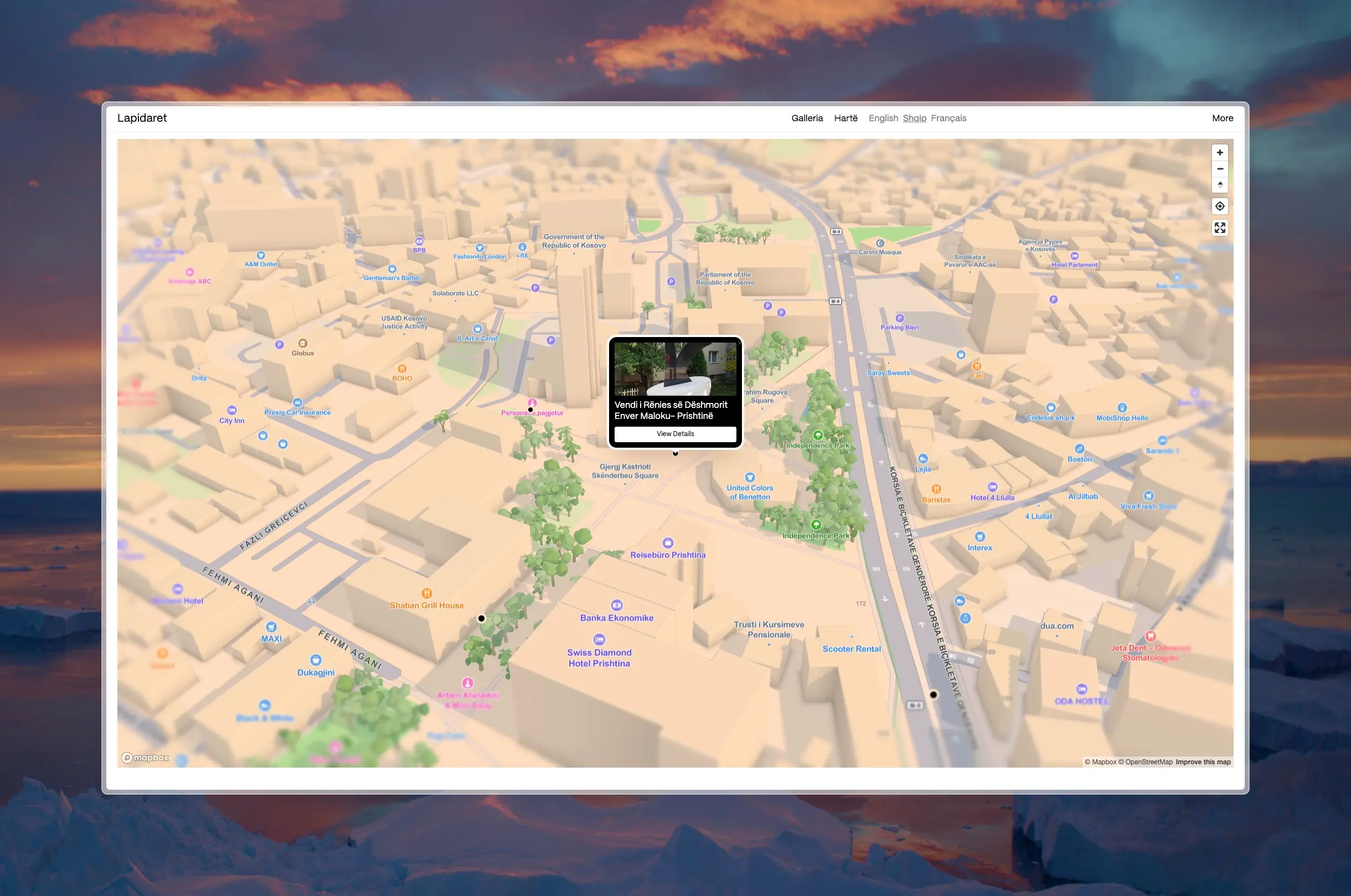 Screenshot of Lapidaret